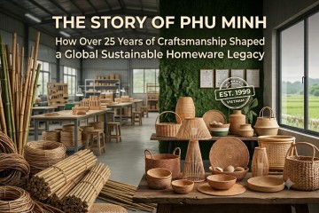 The Story of Phu Minh: How Over 25 Years of Craftsmanship Shaped a Global Sustainable Homeware Legacy